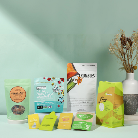 Custom Printed Pouches for Food & Coffee