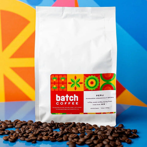 Batch Coffee x EFP 12 oz Block Bottom Pouches