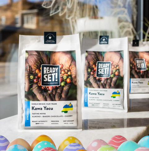 Ready Set Coffee x EFP 12 oz Block Bottom Pouches